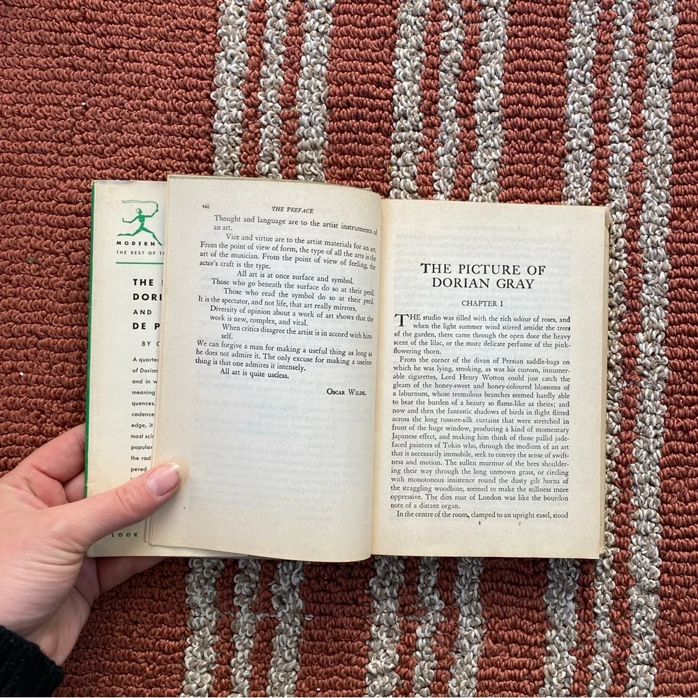 Rare 1954 Edition: The Picture of Dorian Gray & De Profundis by Oscar Wilde #125 - Picture 10 of 14